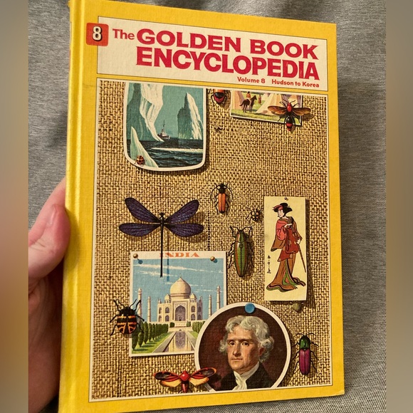 Other Golden Book Encyclopedia Volume 8 Childrens Reference 7s Poshmark